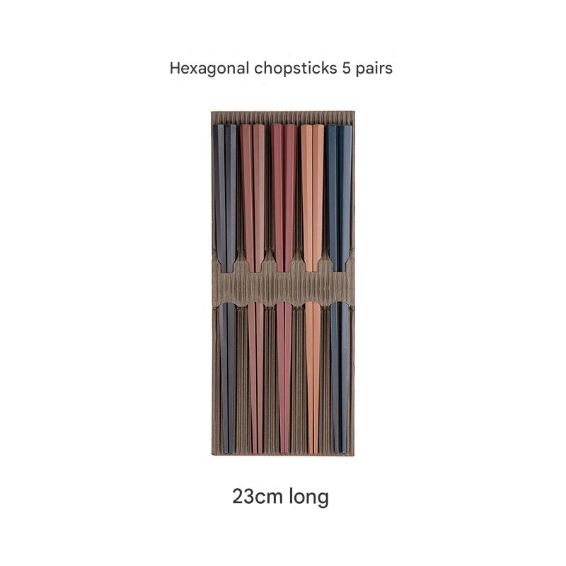 Japanese Handmade Solid Wood Chopstick Set – Elegant & Non-Slip
