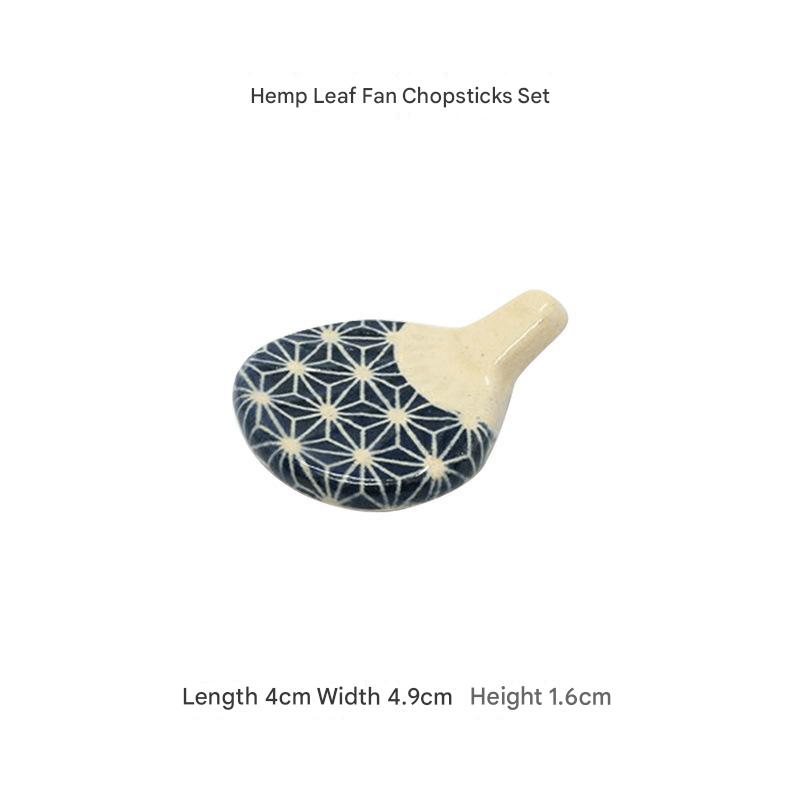 Japanese Handmade Ceramic Chopstick Rest Set – Cute & Decorative