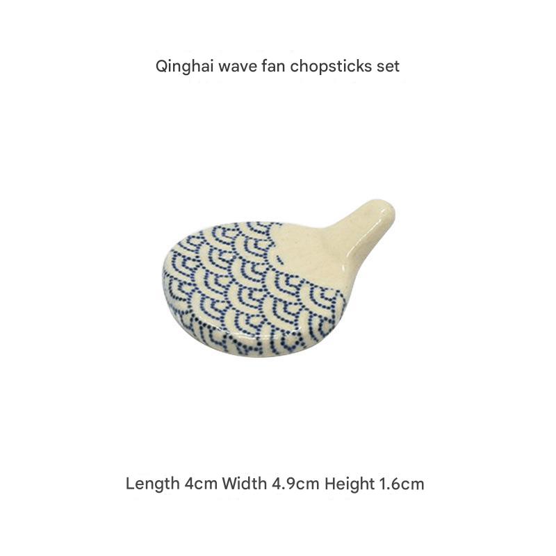 Japanese Handmade Ceramic Chopstick Rest Set – Cute & Decorative