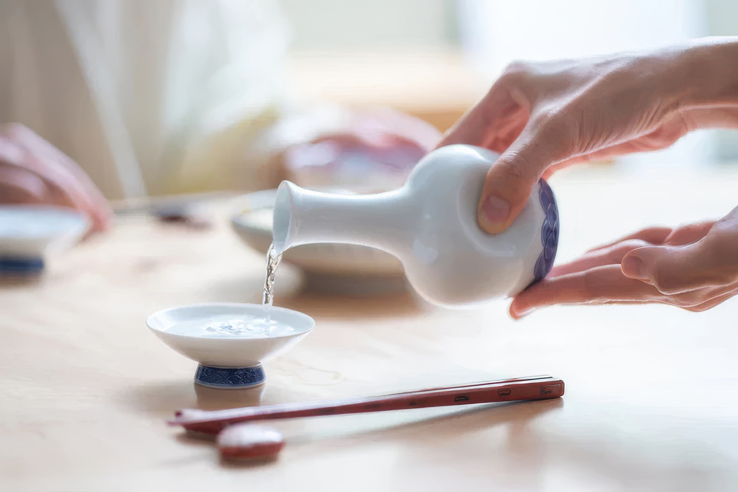 traditional japanese sake set