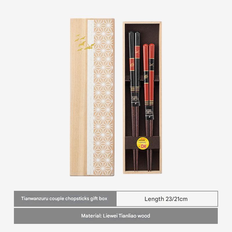 Japanese Art-Inspired Chopsticks Set – Elegant & Durable