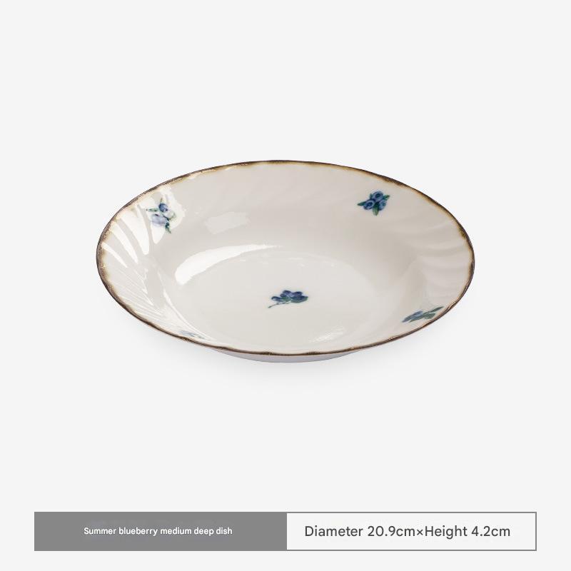 Handmade Japanese Ceramic Lemon Plates – Timeless Elegance