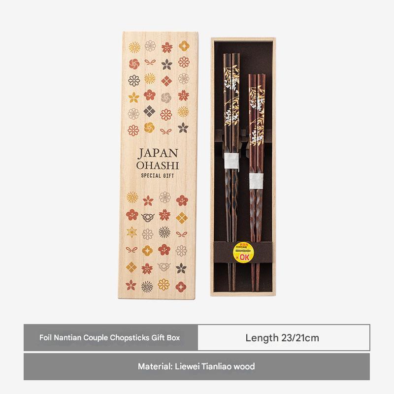 Japanese Art-Inspired Chopsticks Set – Elegant & Durable