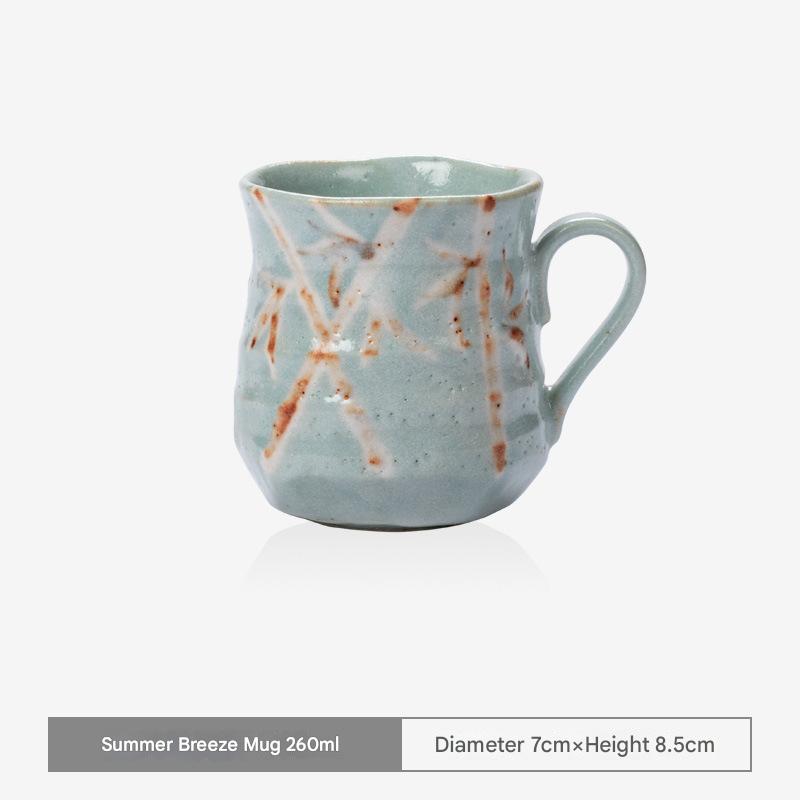 Handcrafted Ceramic Mug – Rustic & Nature-Inspired