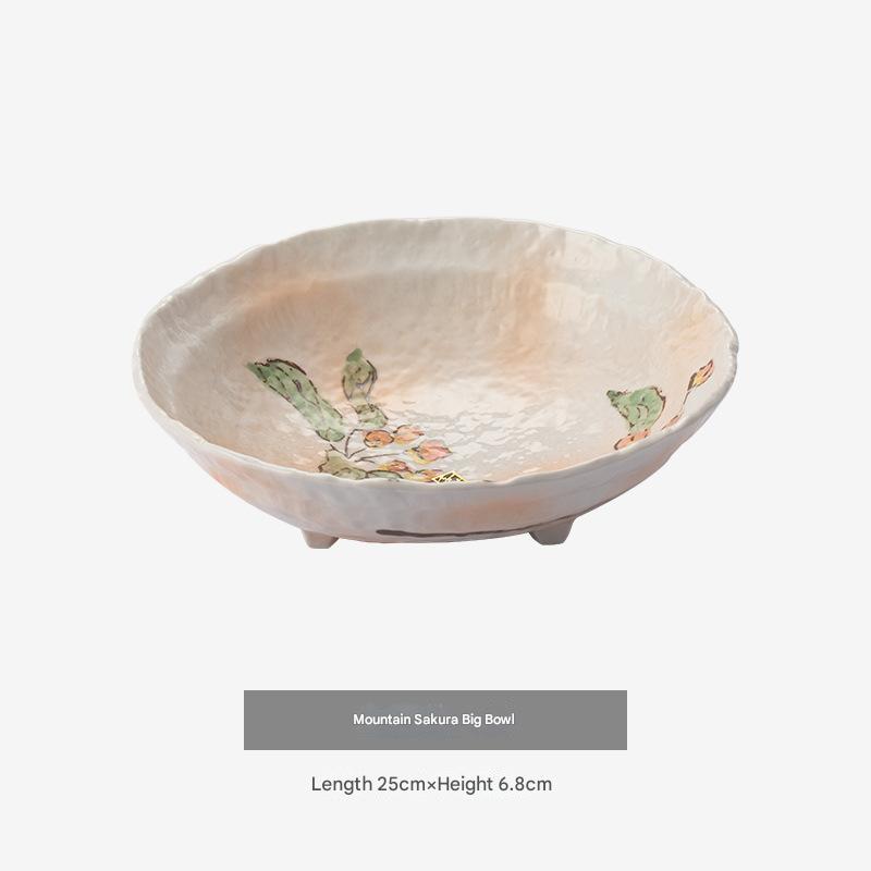 Hand-Painted Floral Artisan Bowls – Unique and Elegant