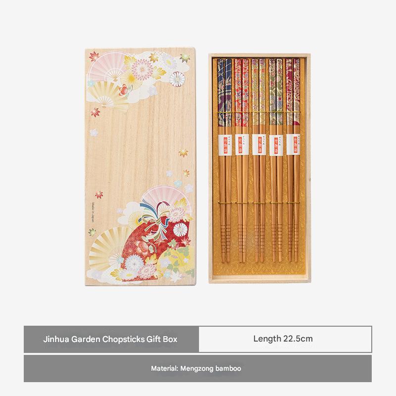 Japanese Art-Inspired Chopsticks Set – Elegant & Durable