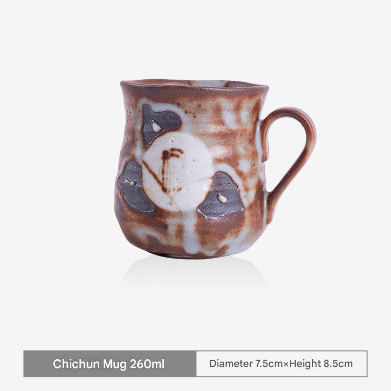 Handcrafted Ceramic Mug – Rustic & Nature-Inspired