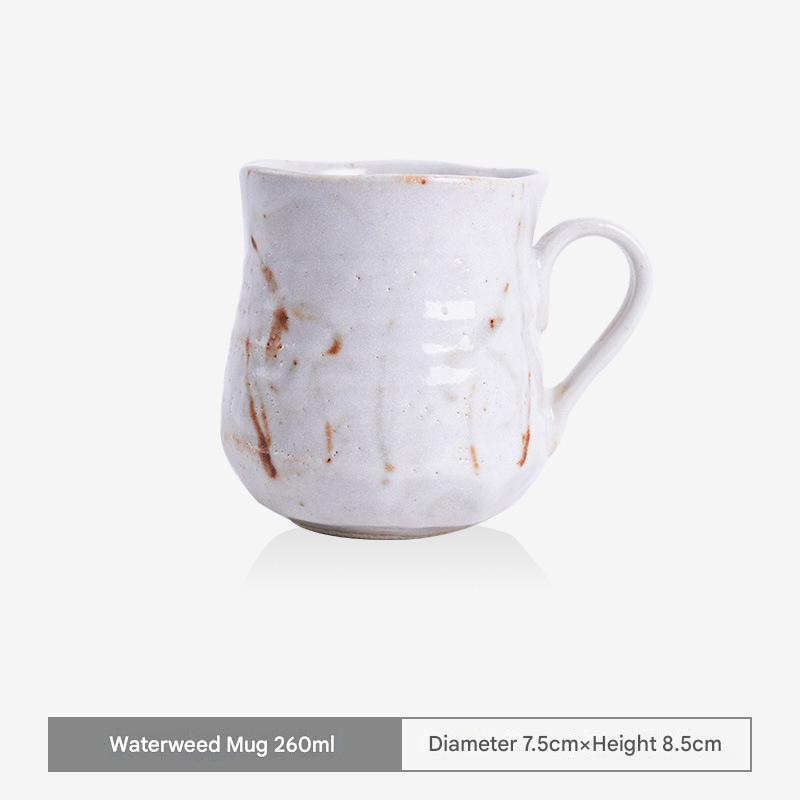 Handcrafted Ceramic Mug – Rustic & Nature-Inspired