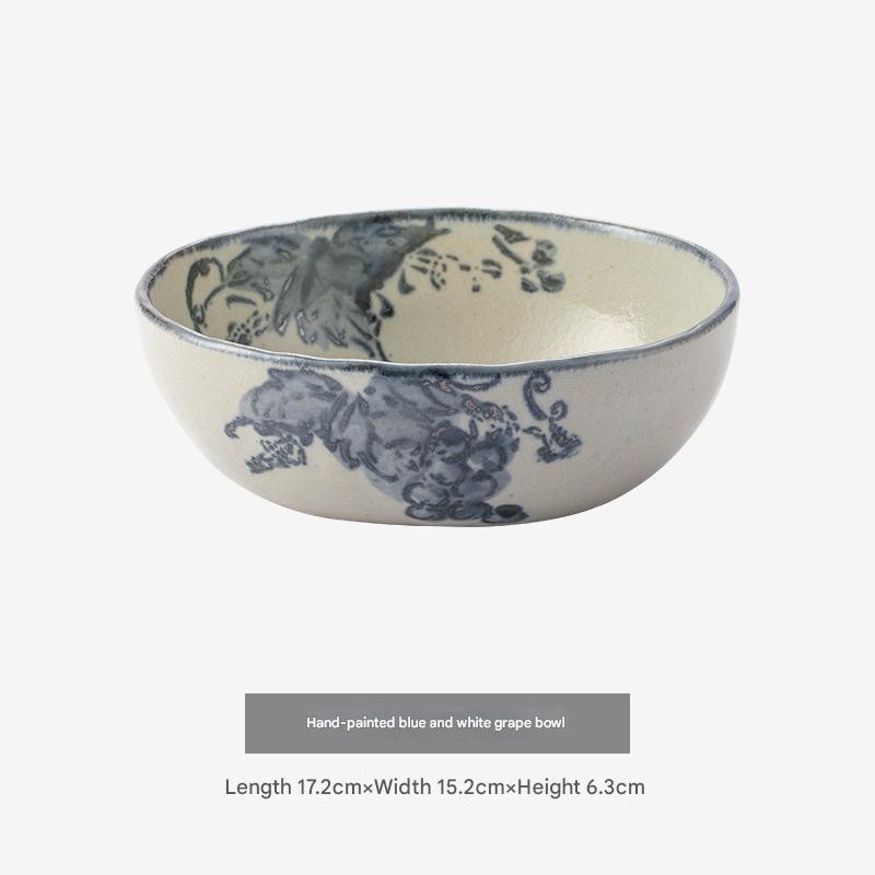 Hand-Painted Floral Artisan Bowls – Unique and Elegant