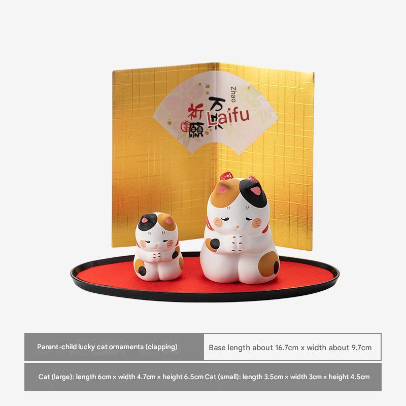 Authentic Japanese Lucky Cat Figurines – Good Fortune & Charm