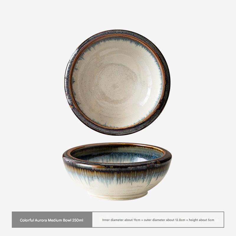 Elegant Deep Ceramic Bowl - Timeless & Durable Design