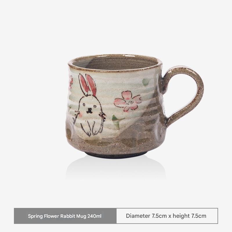 Hand-Painted Animal Cups | Whimsical Ceramic Drinkware