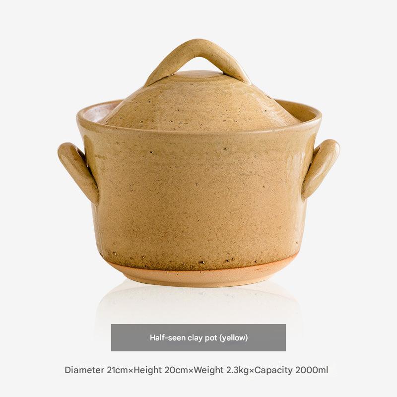 Handcrafted Ceramic Casserole - Elegant & Durable Cookware