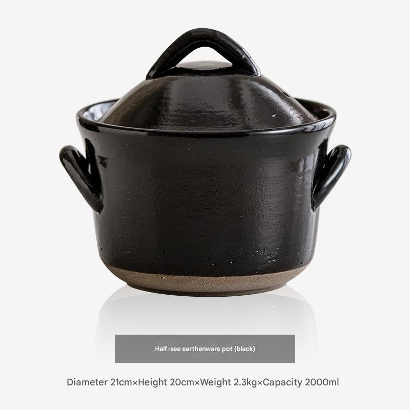 Handcrafted Ceramic Casserole - Elegant & Durable Cookware