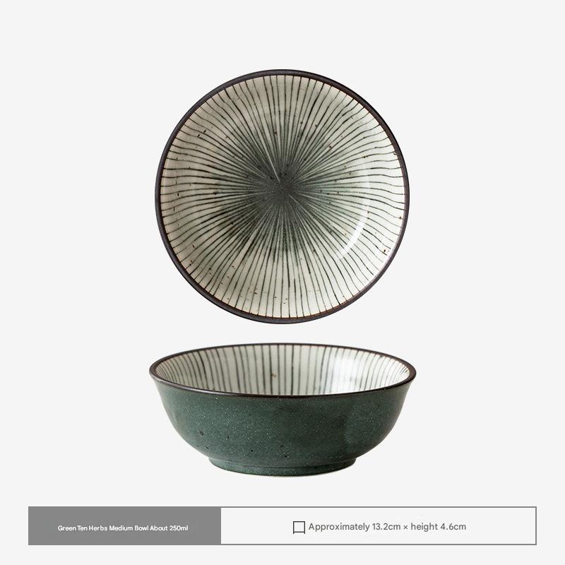 Elegant Deep Ceramic Bowl - Timeless & Durable Design