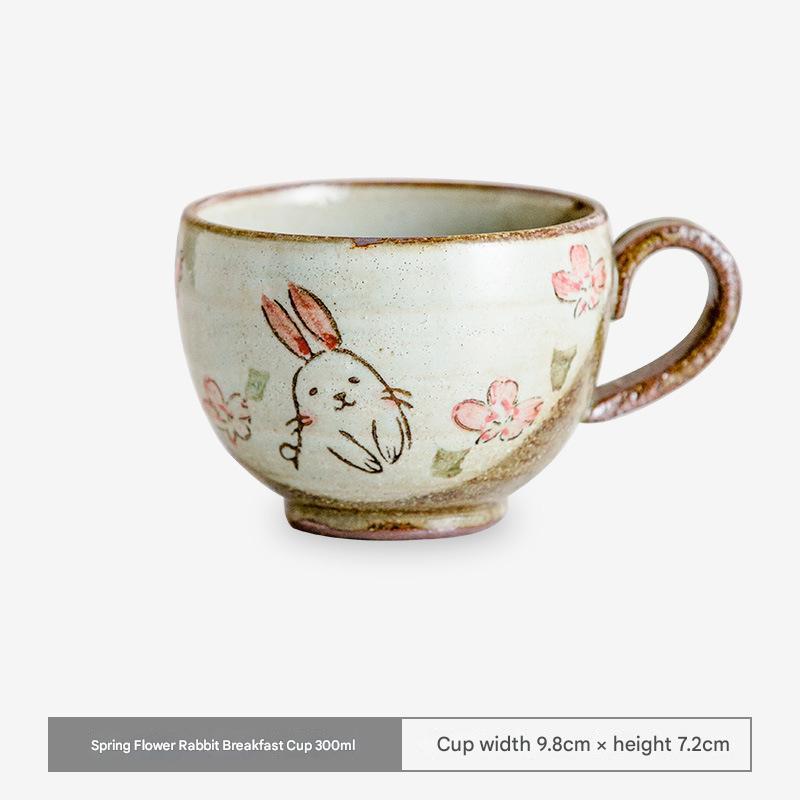 Hand-Painted Animal Cups | Whimsical Ceramic Drinkware