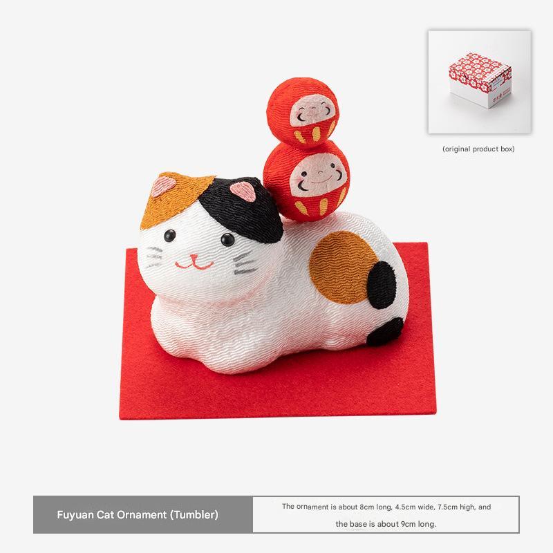 Authentic Japanese Fortune Cat Ornaments - Dragon Tiger Hall