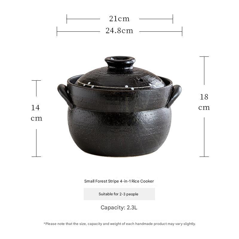 Wan Gu-yaki Japanese Earthen Casserole Pot – Double Layer Design