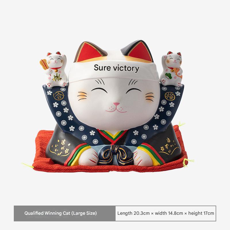 Japanese Lucky Cat Ornaments – Prosperity & Elegance