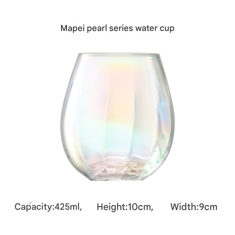 Handmade LSA Rainbow Glass Set - Elegant and Unique Drinkware