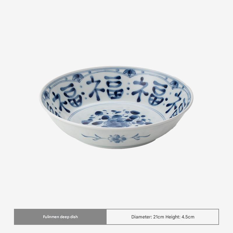 Blue and White Porcelain Dinnerware – Elegant Traditional Tableware