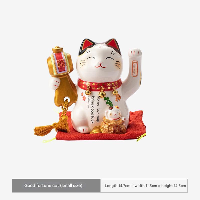 Japanese Lucky Cat Ornaments – Prosperity & Elegance