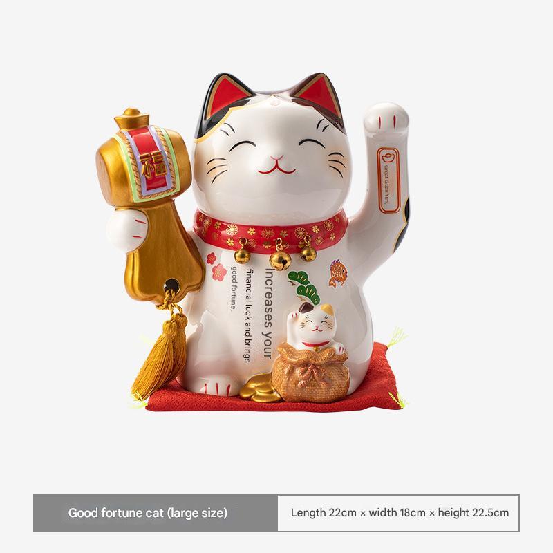 Japanese Lucky Cat Ornaments – Prosperity & Elegance