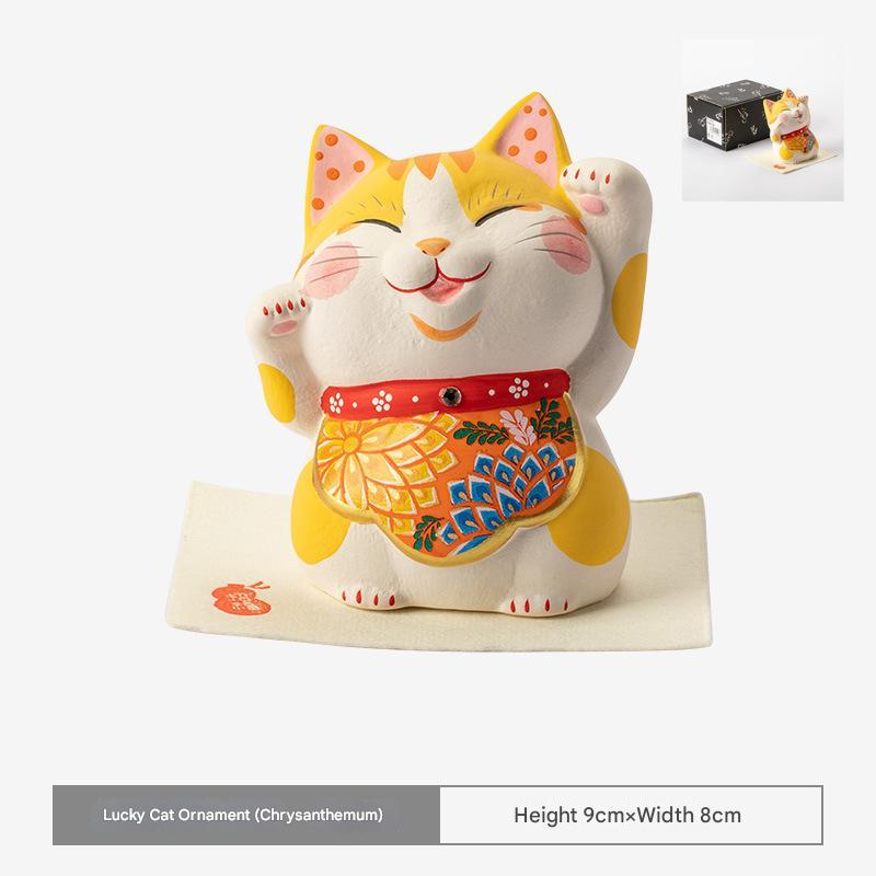 Adorable Japanese Shiba Inu & Lucky Cat Figurines – Décor & Gifts