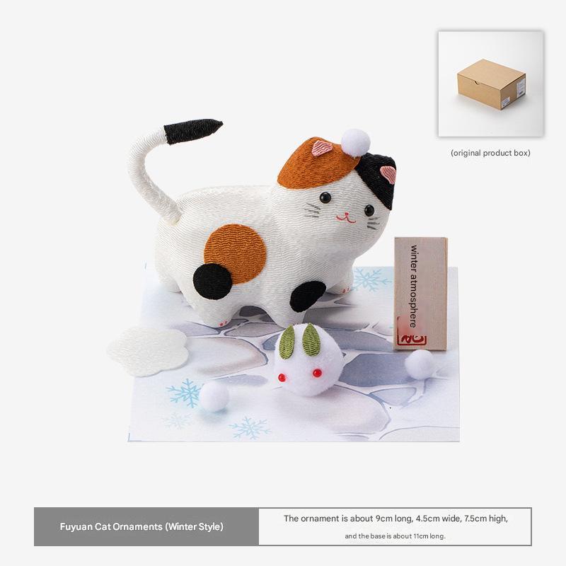 Authentic Japanese Lucky Cat Figurines – Good Fortune & Charm