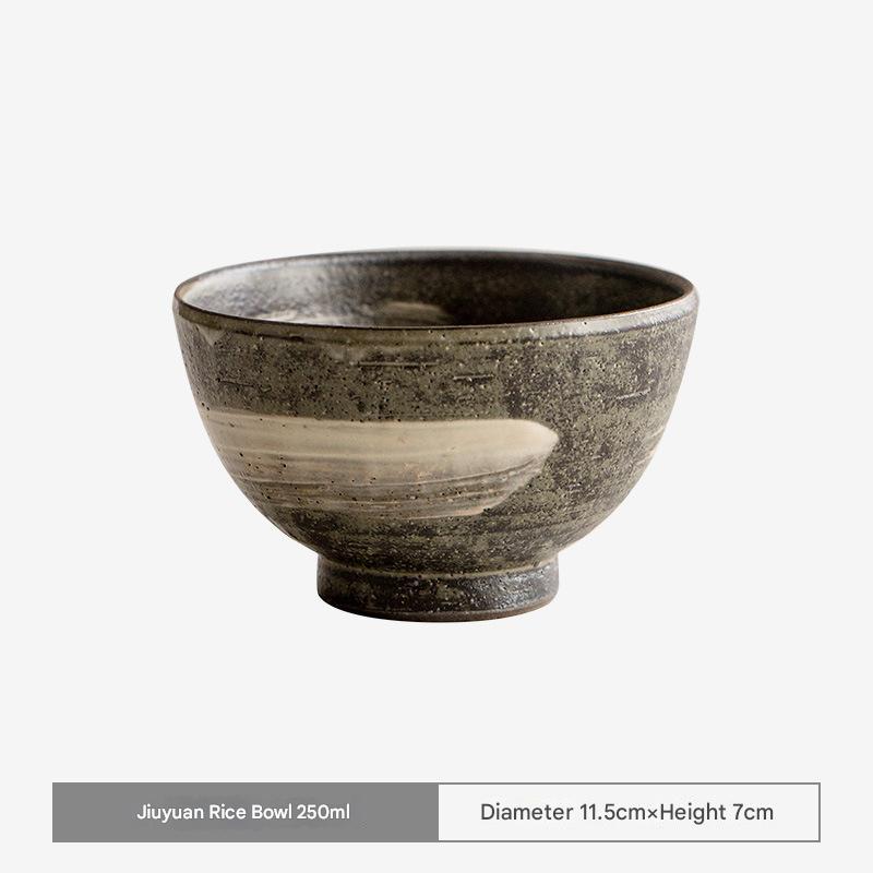 Elegant Ribbed Ceramic Ramen Bowls – Timeless Design