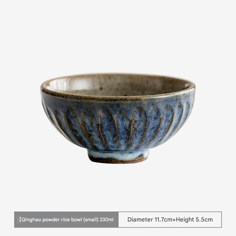 Elegant Ribbed Ceramic Ramen Bowls – Timeless Design