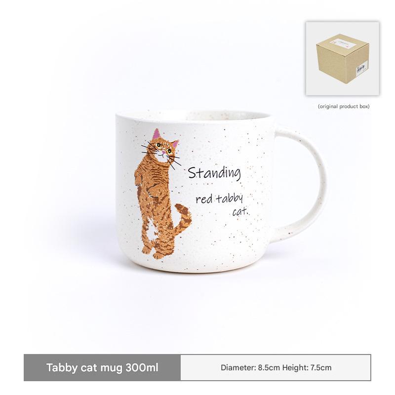 Adorable Cat-Themed Ceramic Mugs | Perfect for Cat Lovers