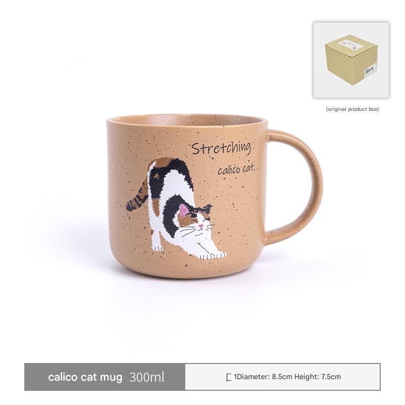 Adorable Cat-Themed Ceramic Mugs | Perfect for Cat Lovers