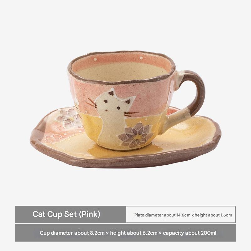 Adorable Cat-Themed Ceramic Mugs | Perfect for Cat Lovers