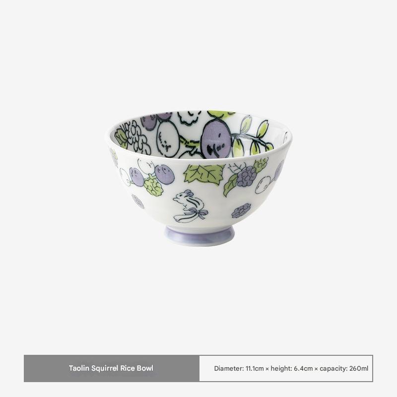 Handcrafted Floral Ceramic Bowls - Timeless Elegance