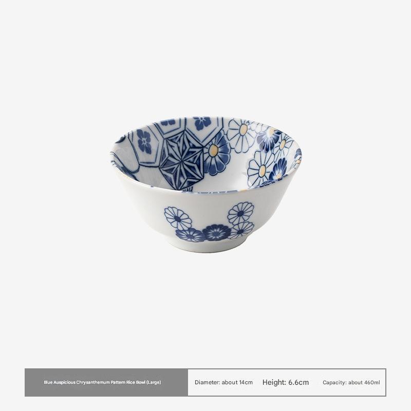 Handcrafted Floral Ceramic Bowls - Timeless Elegance