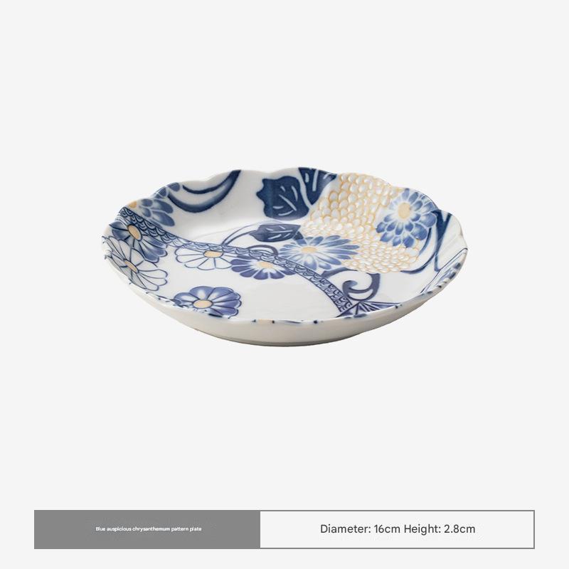 Handcrafted Floral Ceramic Bowls - Timeless Elegance