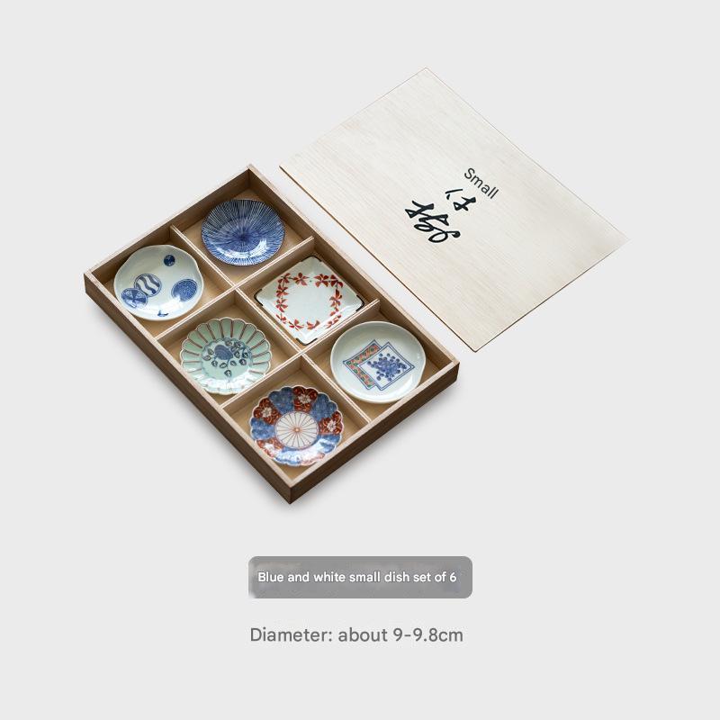 Hasami-Yaki Japanese Blue and White Bowls - Gift Box Set