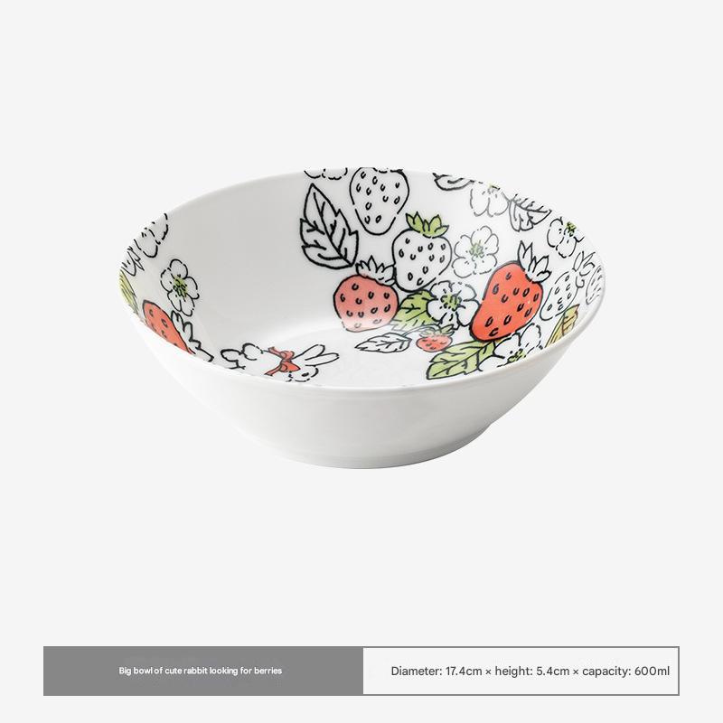 Whimsical Japanese Porcelain Bowls - Vibrant Designs