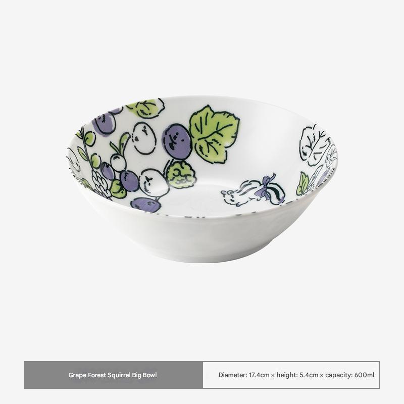 Whimsical Japanese Porcelain Bowls - Vibrant Designs