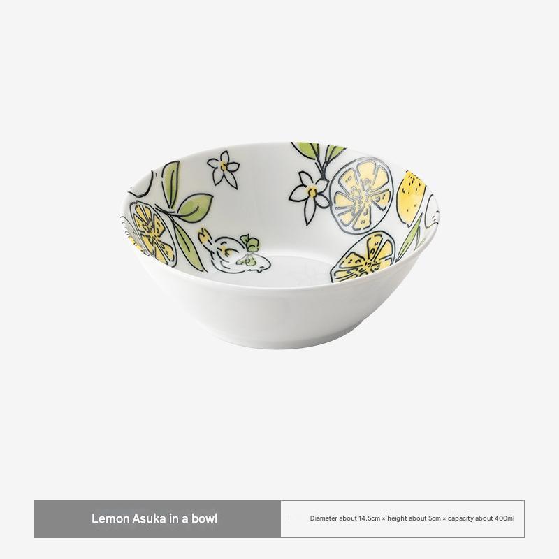 Whimsical Japanese Porcelain Bowls - Vibrant Designs