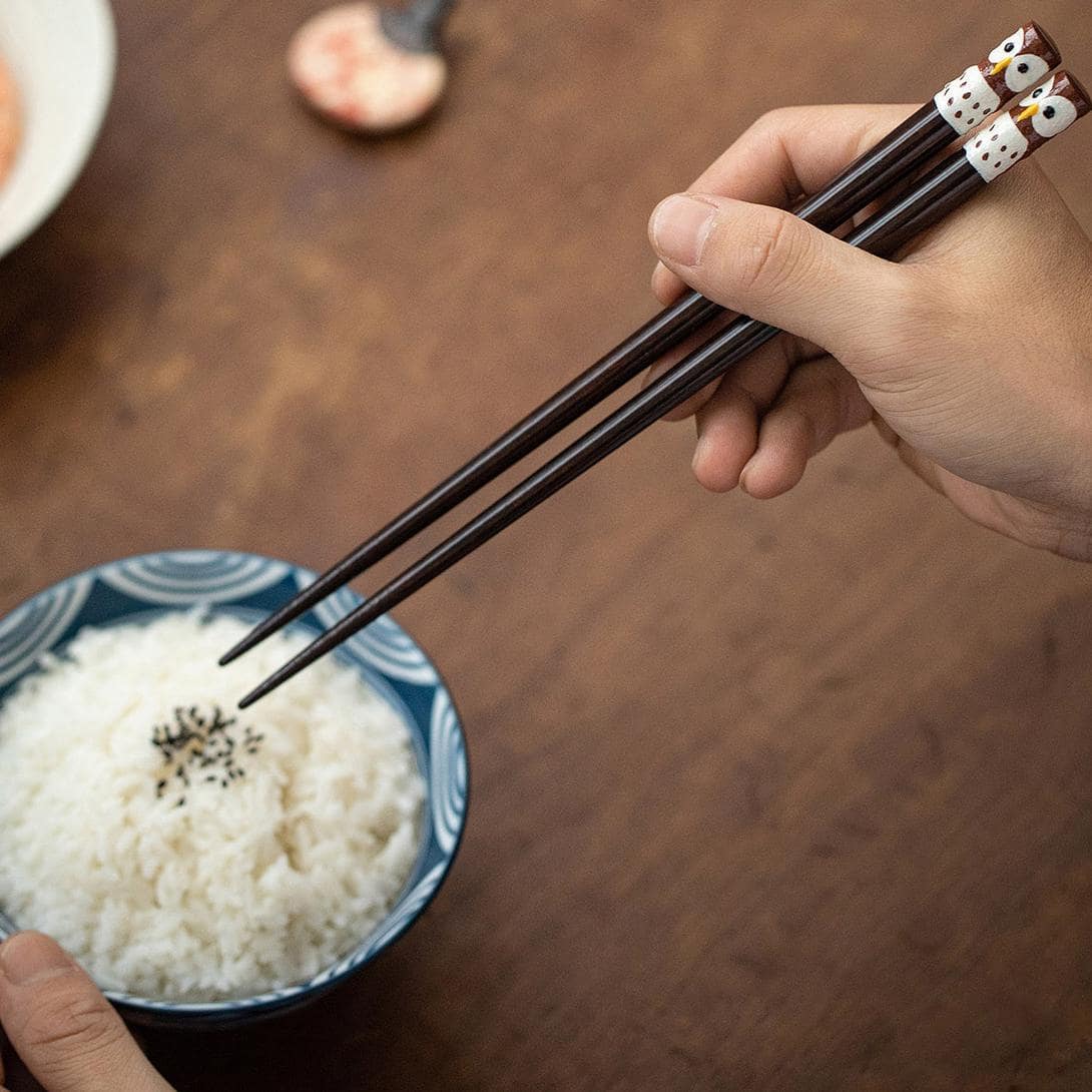 Lightweight pointed chopsticks for elegant dining