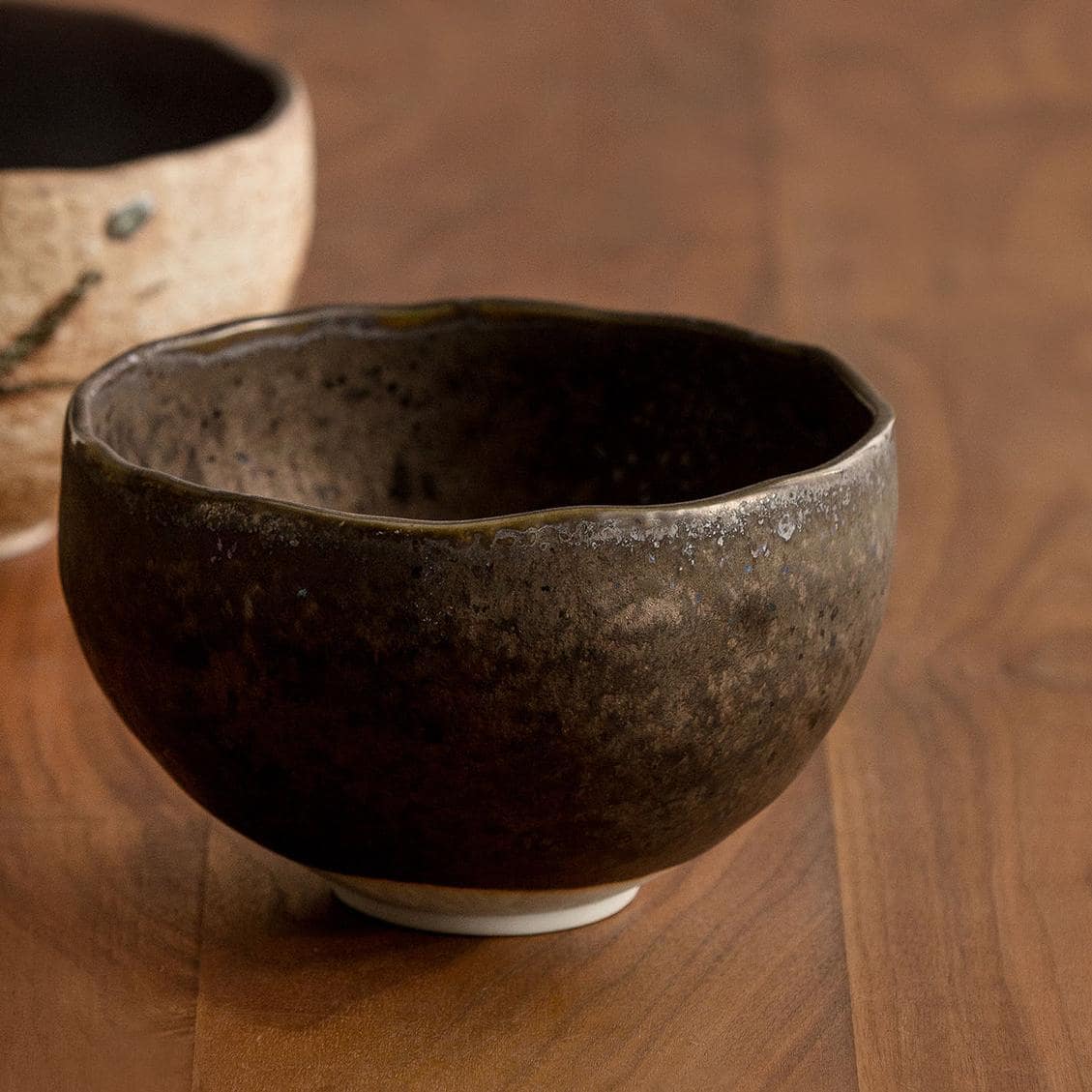 Artisanal bowls in minimalist design.