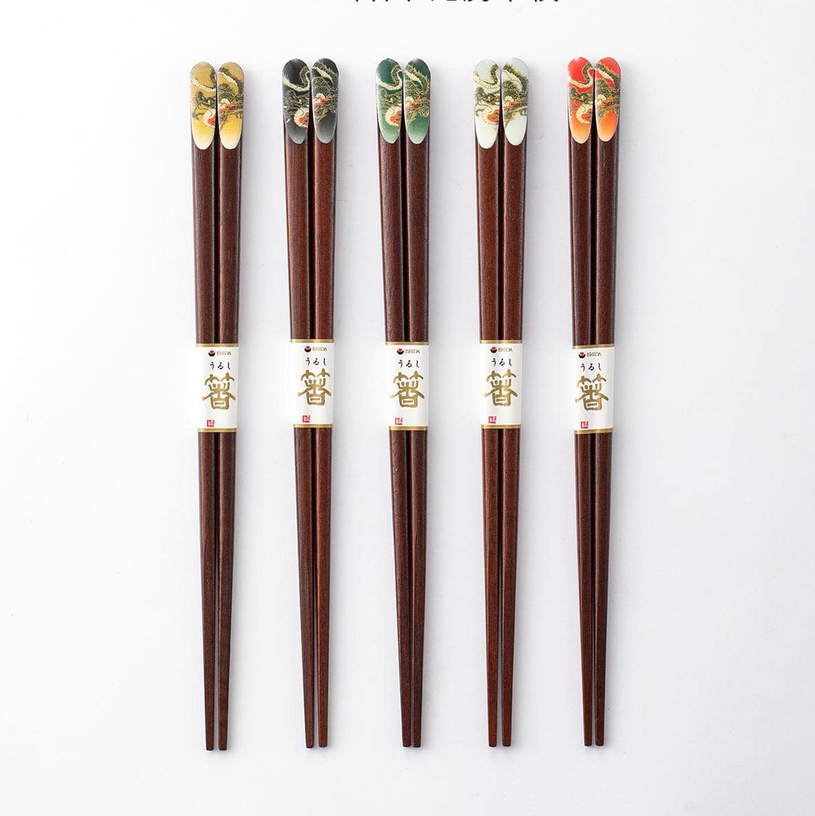 Pair of wooden chopsticks placed elegantly on a table setting