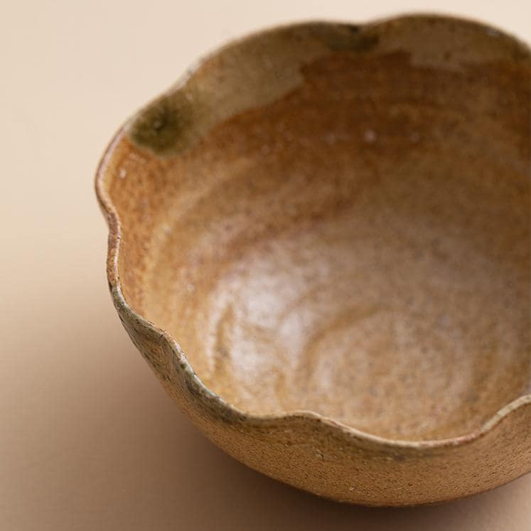 Hand-thrown ceramic bowl ideal for serving meals