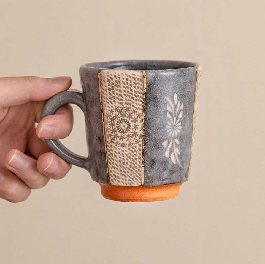 Interior view of a premium handcrafted ceramic mug.