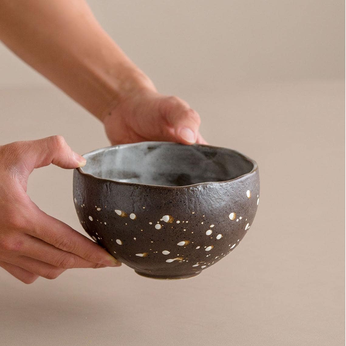 Artisanal bowls in minimalist design.