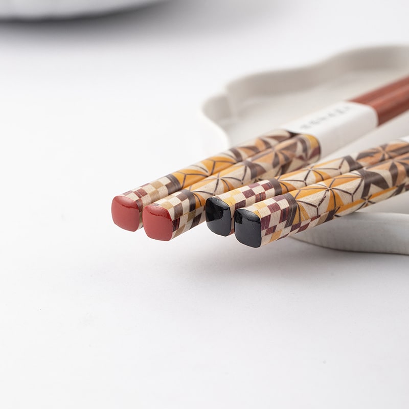 Japanese-inspired chopsticks on a dining table