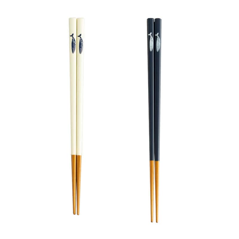 Stylish dining chopsticks displayed on a wooden surface