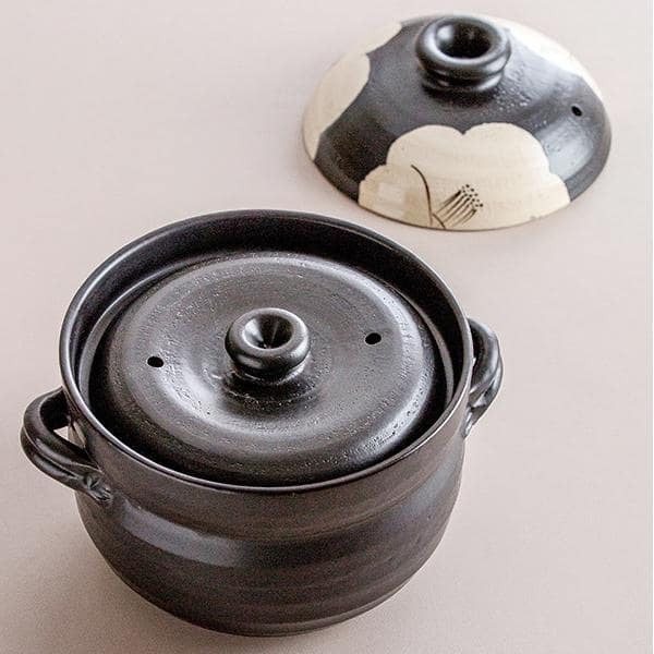 Wan Gu-yaki earthen pot with a smooth glazed finish and durable build